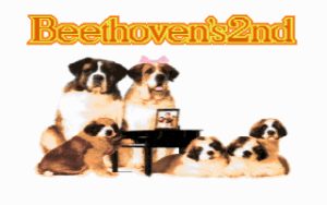 Beethoven's 2nd Title screen