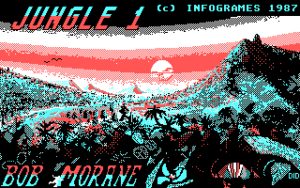 Bob Morane: Jungle Title screen