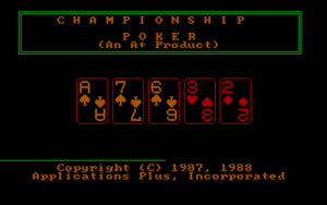 Championship Poker screenshot #1