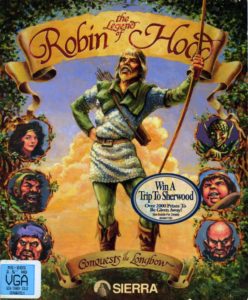 Conquests of the Longbow: The Legend of Robin Hood Title screen