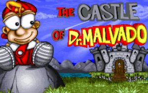The Castle of Dr. Malvado Title screen