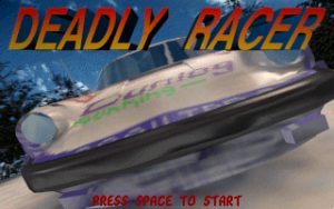 Deadly Racer Title screen