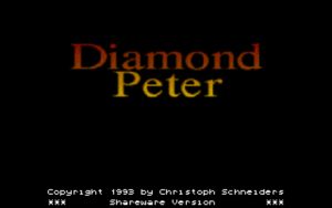 Diamond Peter Title Screen