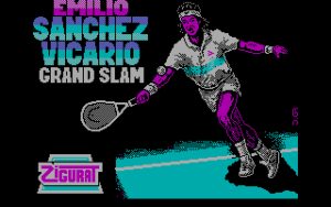 Emilio Sanchez Vicario Grand Slam Title screen