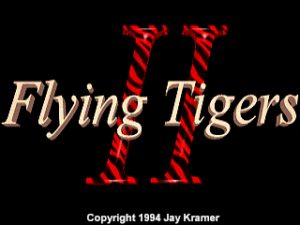 Flying Tigers 2 Title screen