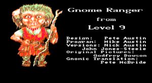 Gnome Ranger Title screen