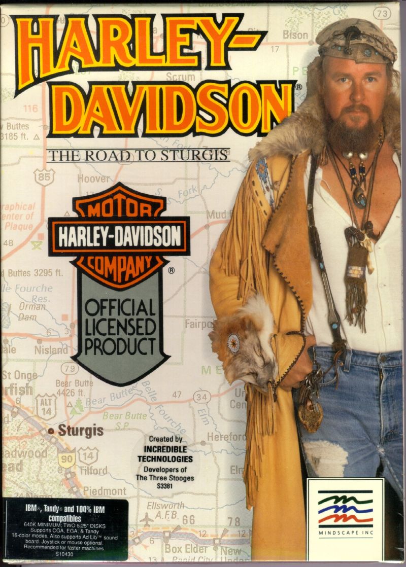 HarleyDavidson The Road to Sturgis Play Online Classic Games
