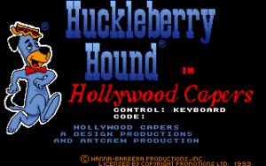 Huckleberry Hound in Hollywood Capers Title Screen