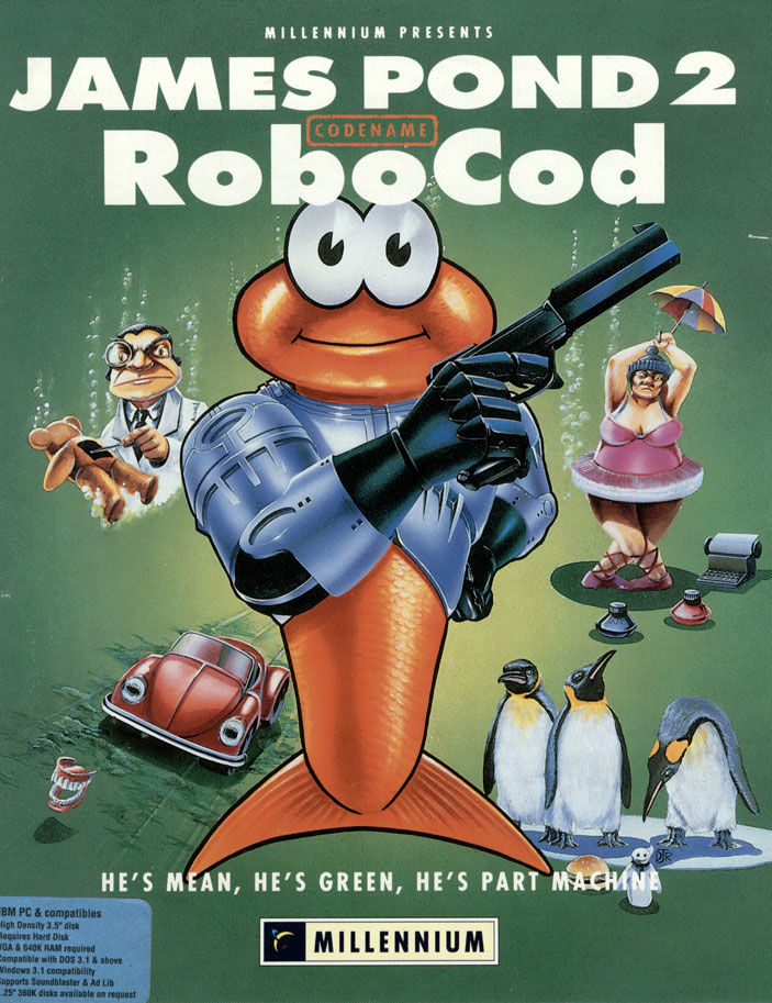 James Pond 2: Codename: RoboCod - Play Online Classic Games