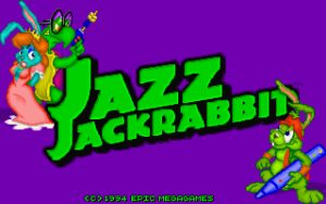 Jazz Jackrabbit: Holiday Hare 1994 Normal Jazz Jackrabbit title screen