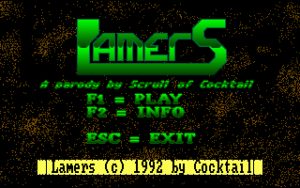 Lamers title screen
