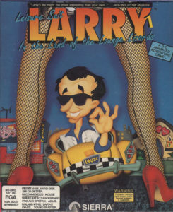 Leisure Suit Larry 1: In the Land of the Lounge Lizards Title screen