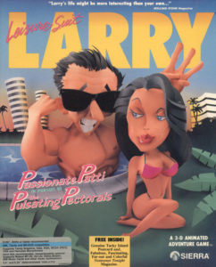 Leisure Suit Larry III: Passionate Patti in Pursuit of the Pulsating Pectorals Title screen