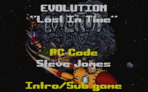 The Humans III: Evolution - Lost in Time Splash screen / credits sequence