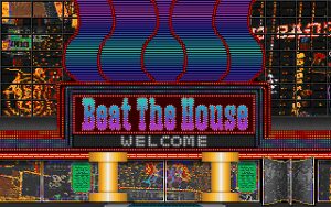 Beat the House Title screen.