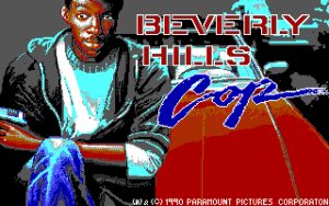 Beverly Hills Cop EGA Title Screen