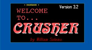 Crusher Title screen