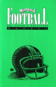 MicroLeague Football: The Coach's Challenge cover