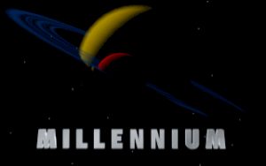 Mr. Blobby Millennium logo