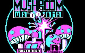Mushroom Mania Title screen