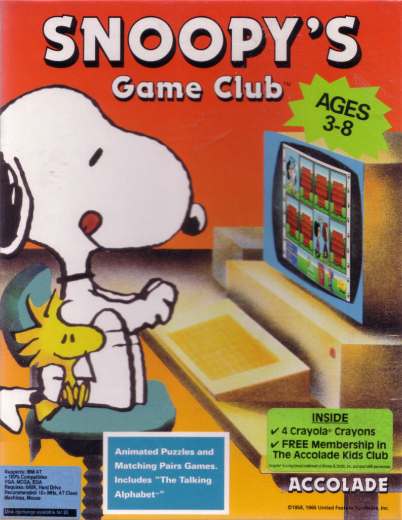 Snoopy\u0026#39;s Game Club - Play Online Classic Games
