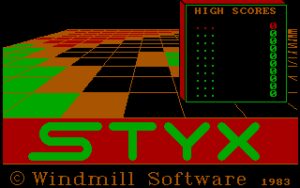 Styx Title Screen