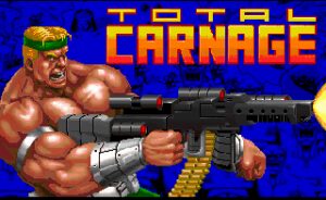 Total Carnage Title screen