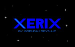 Xerix Title screen