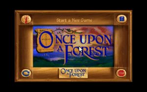 Once Upon a Forest Main menu
