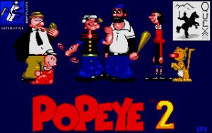 Popeye 2 Title screen.