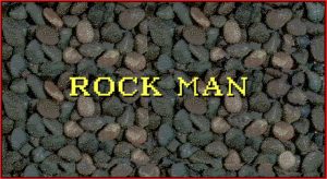 Rock Man Title screen