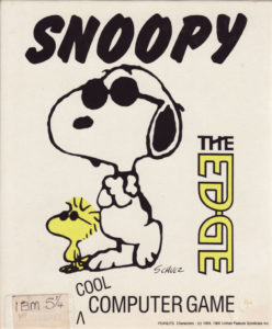 Snoopy: The Cool Computer Game cover