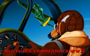 WW2 Air Force Commander Title screen