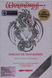 Wizardry: Knight of Diamonds cover