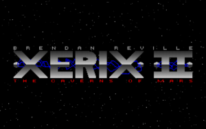 Xerix: The Caverns of Mars screenshot #1